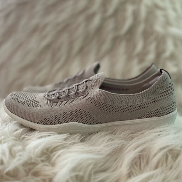 Skechers Newbury Taupe Slip Ons, Air Cooled, Women’s 8.5 - Picture 5 of 9